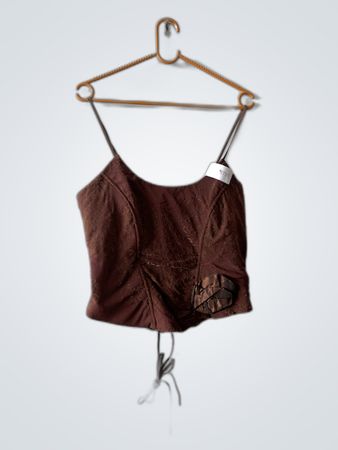 Brown Corset Top