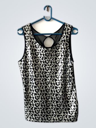 Sequined Tank Top