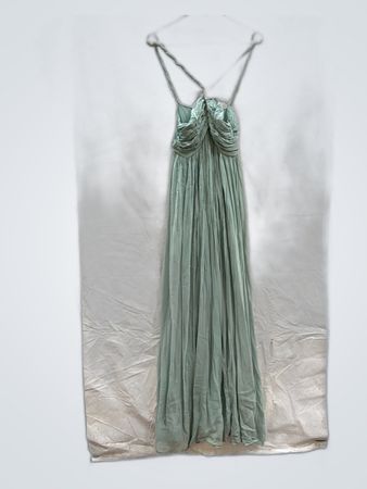 Long Seafoam Green Dress
