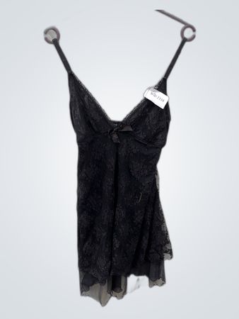 Black Lace Chemise