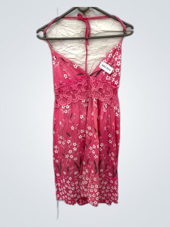 Pink Floral Dress