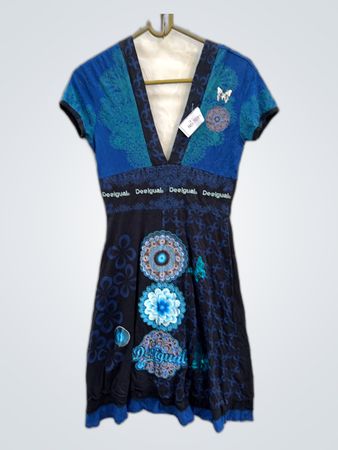 Desigual Blue Floral Dress