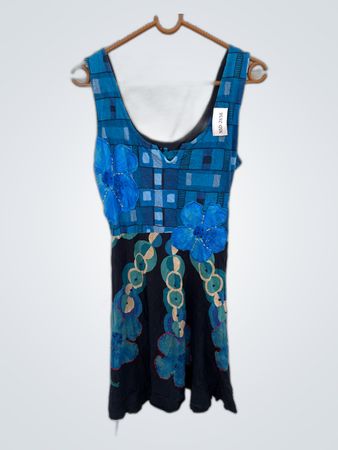 Blue Floral Dress