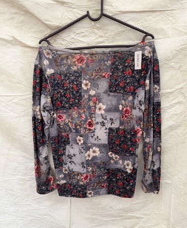 Floral Long-Sleeve Top