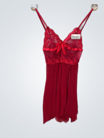 Red Lace Chemise