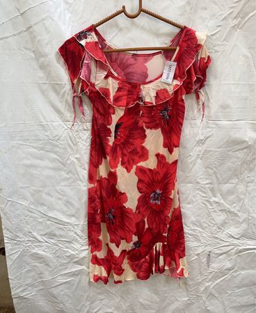 Floral Ruffled Dress