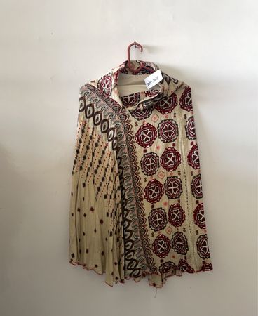 Blouse with Paisley Pattern