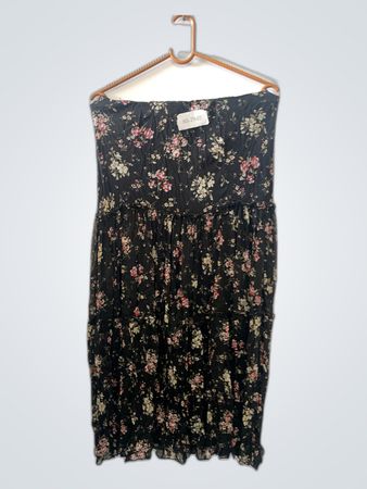Black Floral Dress