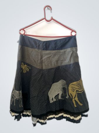 Skirt with Animal Designs