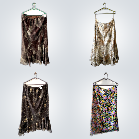 Floral Print Maxi Skirts