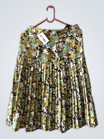Floral Pleated Dress