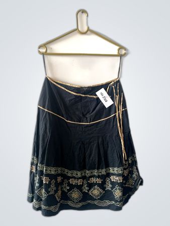 Black and Gold Skirt