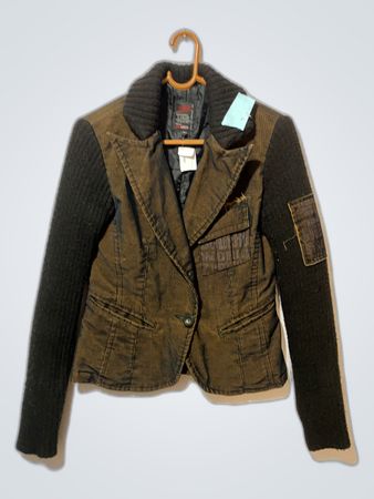 Brown and Black Jacket