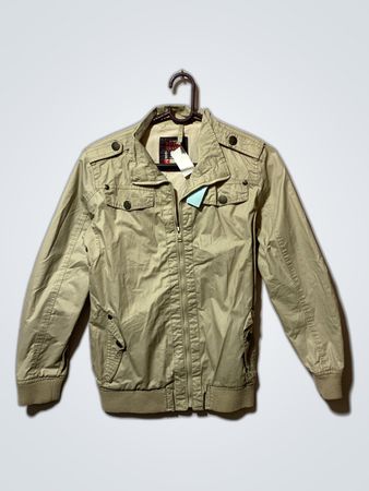 Khaki Bomber Jacket