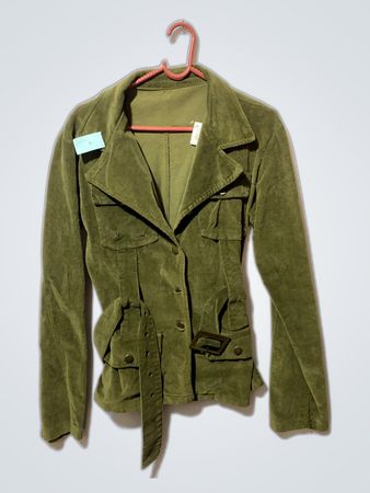 Green Suede Jacket