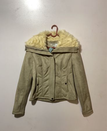 Tan Fur-Lined Jacket