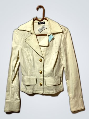 BONN Women's Cream Colored Jacket