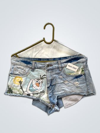 Disney Olaf Denim Shorts