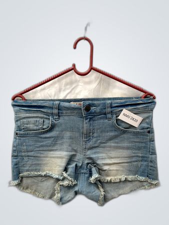 Distressed Denim Shorts