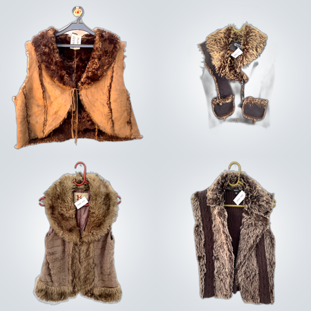 Y2K Fur Gilets Bundle