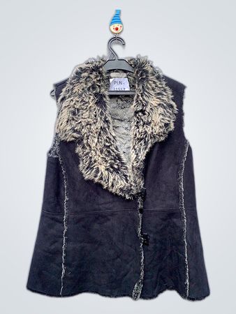 Marks & Spencer Faux Fur Trim Vest