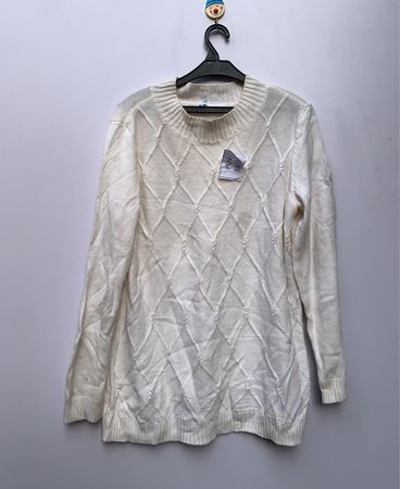 White Knit Sweater