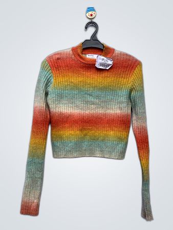 Bershka Rainbow Sweater