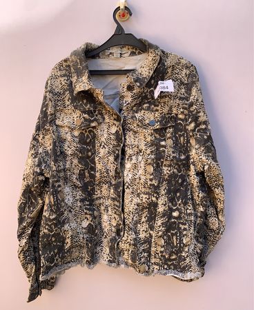 Snakeskin Pattern Jacket
