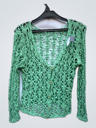 Mint Green Crochet Top