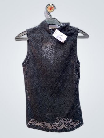 Black Lace Top