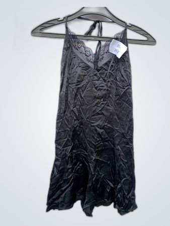 Black Lace Trim Camisole