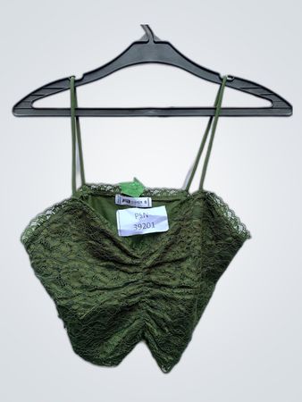 Green Lace Camisole