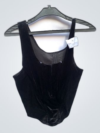 Black Velvet Bodysuit