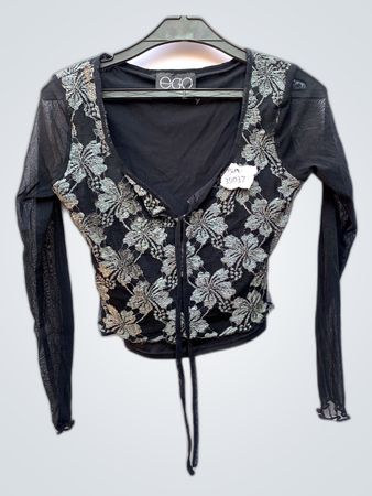 Black Lace Top