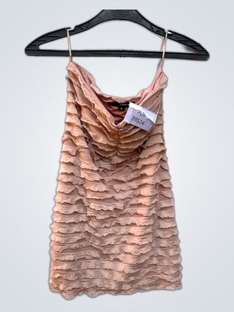 Pink Ruffled Dress