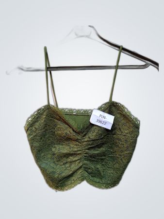 Green Lace Camisole