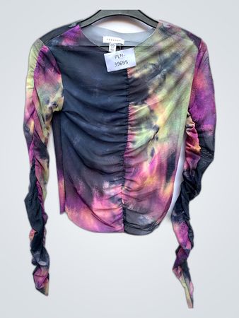 Topshop Tie-Dye Blouse