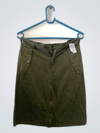 Fransa Green Skirt