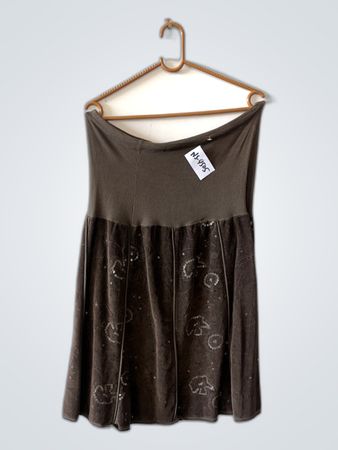Brown Sleeveless Dress