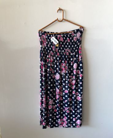 Floral Polka Dot Dress