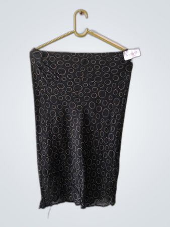 Xanaka Black Polka Dot Skirt