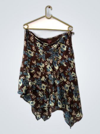 Brown Floral Top