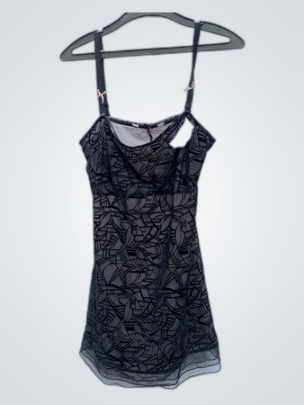 Sheer Black Lingerie Dress