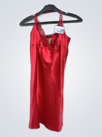 Red Satin Nightdress