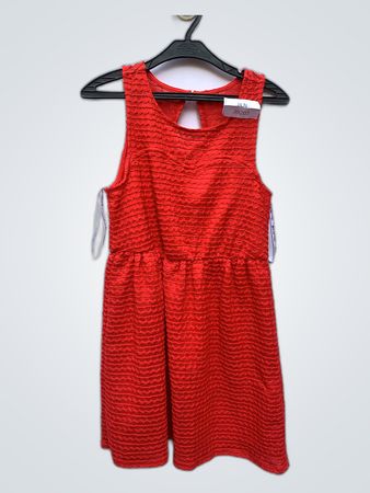 Red Sleeveless Dress