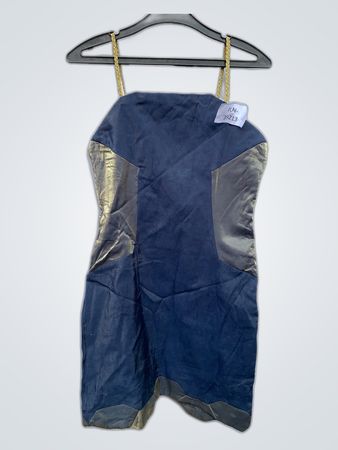 Blue and Gold Romper
