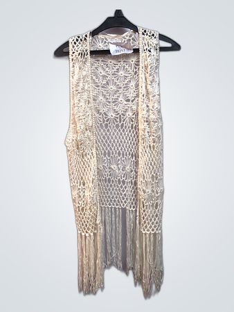 Crochet Fringe Vest