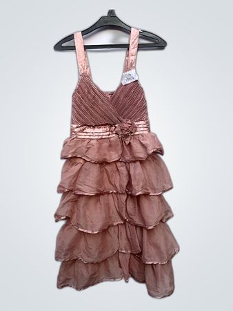 Pink Ruffled Dress