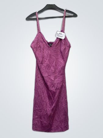 Purple Knit Dress