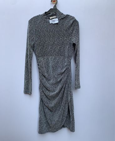 Reserved Gray Knit Dress